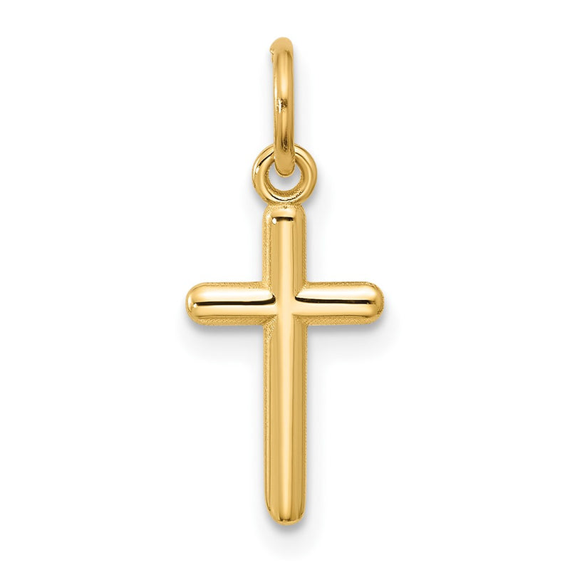 14K Yellow Gold Cross Pendant