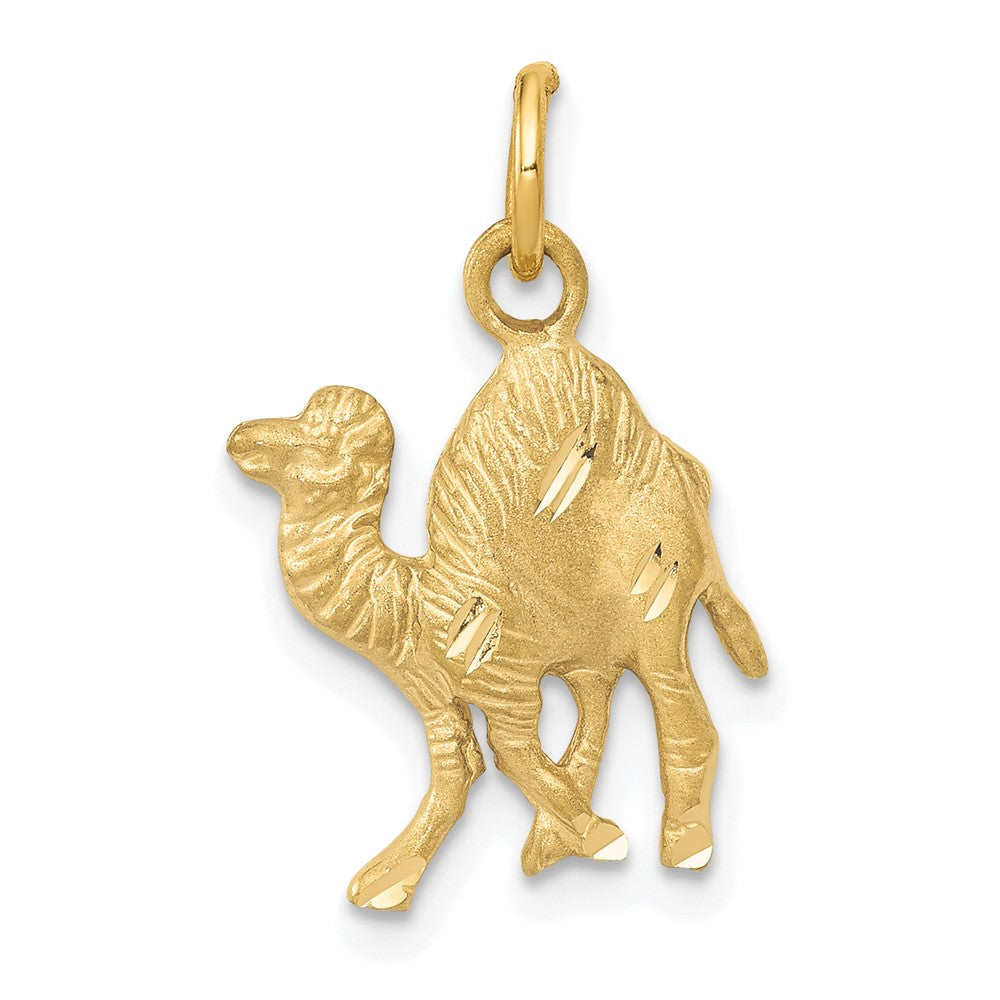14K Yellow Gold Camel Charm