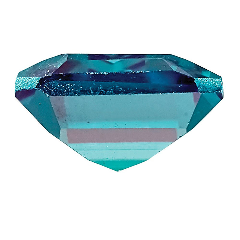 Gemstone Created Alexandrite 6X4mm Emerald Cut