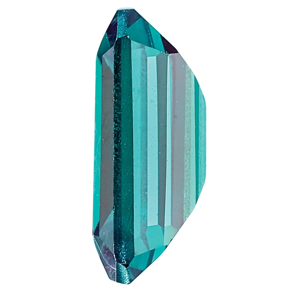Gemstone Created Alexandrite 5X3mm Emerald Cut