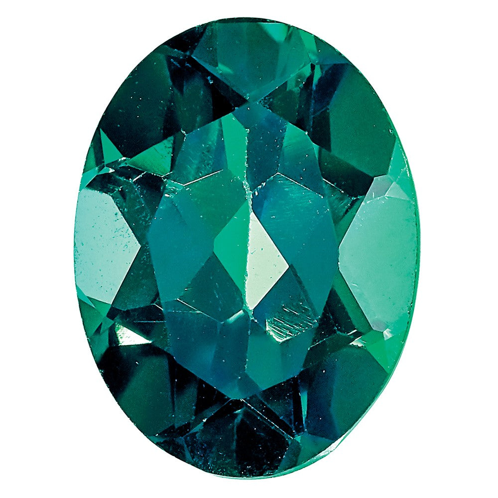 Gemstone Created Alexandrite 7X5mm Oval