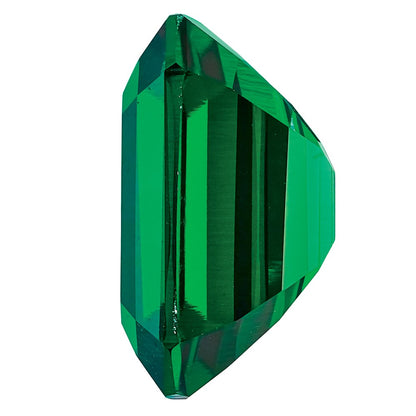 Gemstone Created Emerald 10X8mm Cut