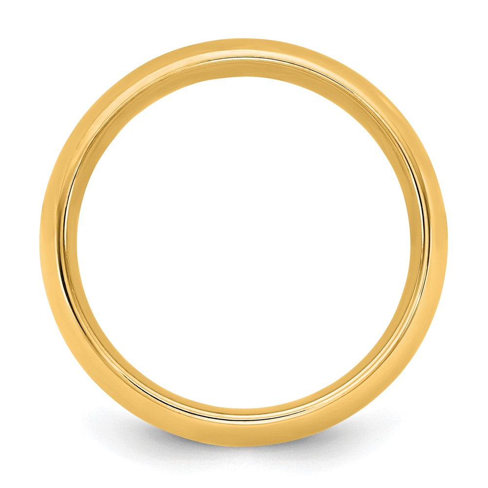 14K Yellow Gold 1mm Standard Comfort Fit Band