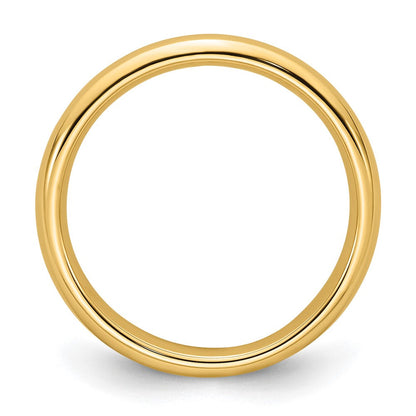 18k Yellow Gold 3mm Standard Weight Comfort Fit Wedding Band Ring