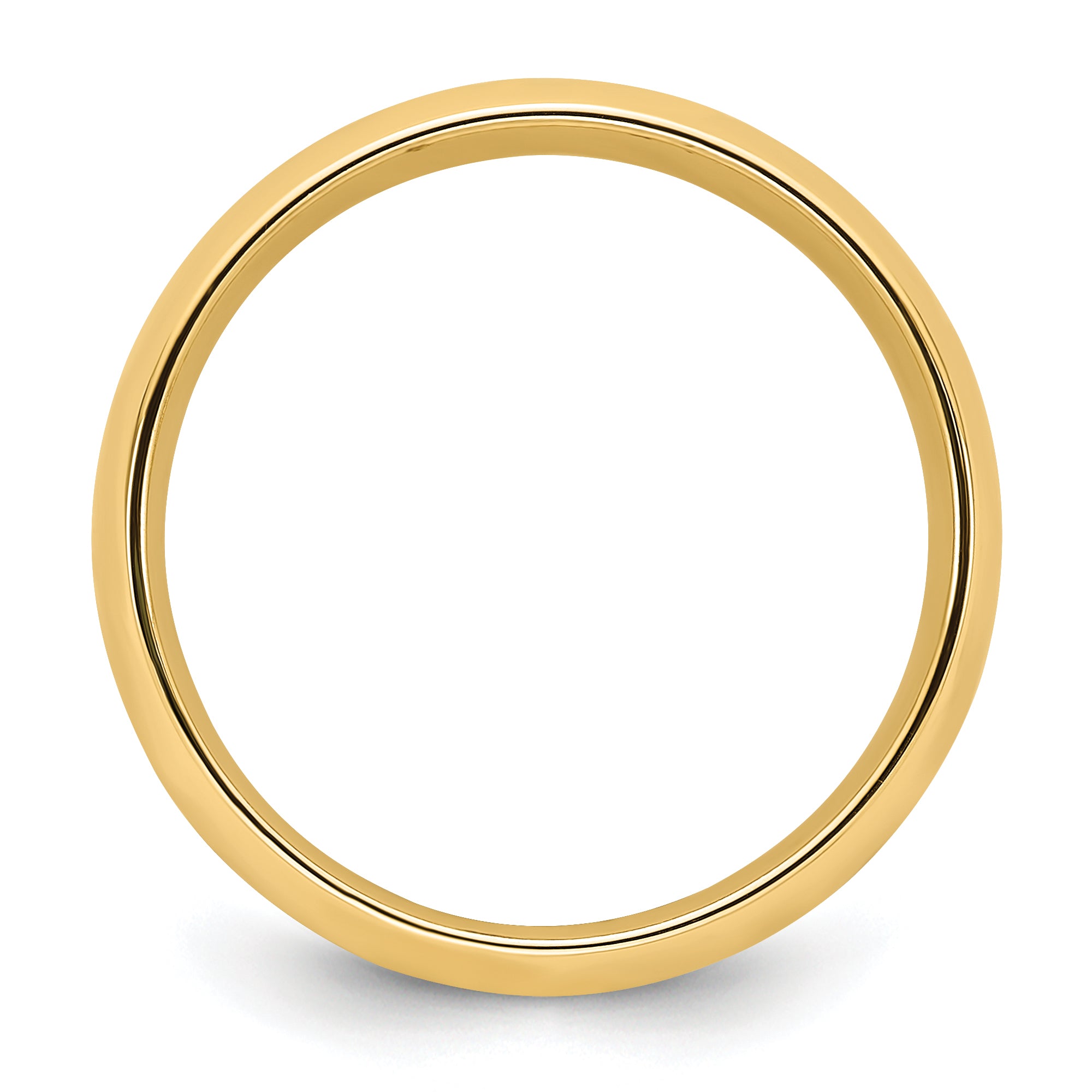 Ricardo Barraque Custom Order - Solid 10K Yellow Gold 5mm Comfort Fit Men's/Women's Wedding Band Ring Size 10