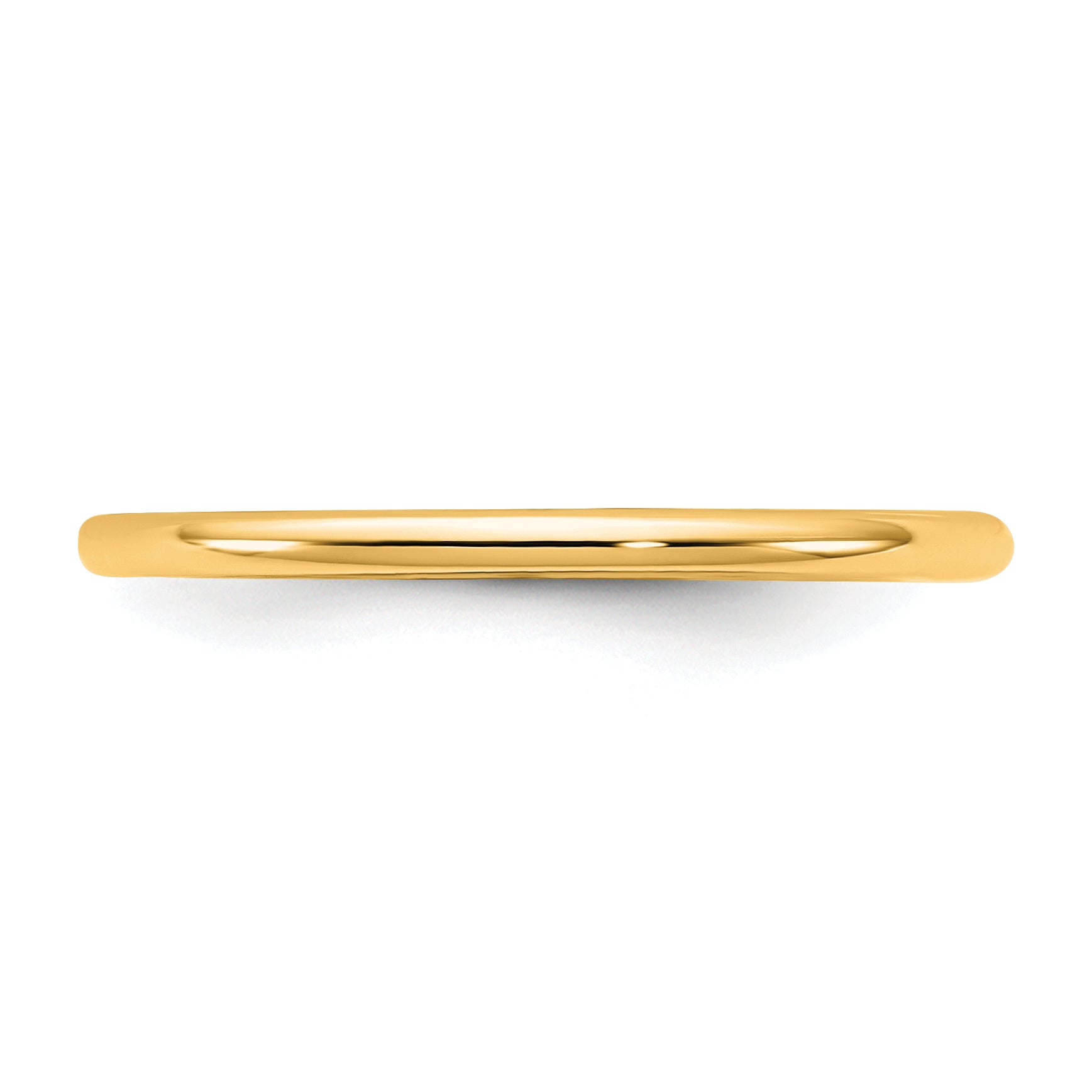10K Yellow Gold 10Ky 1.5mm Ltw Comfort Fit Band Size 9