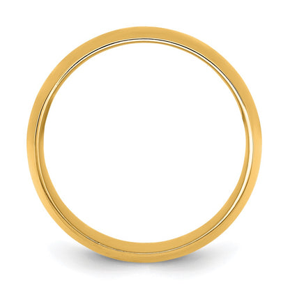 10K Yellow Gold 10Ky 10mm Lightweight Comfort Fit Band Size 10