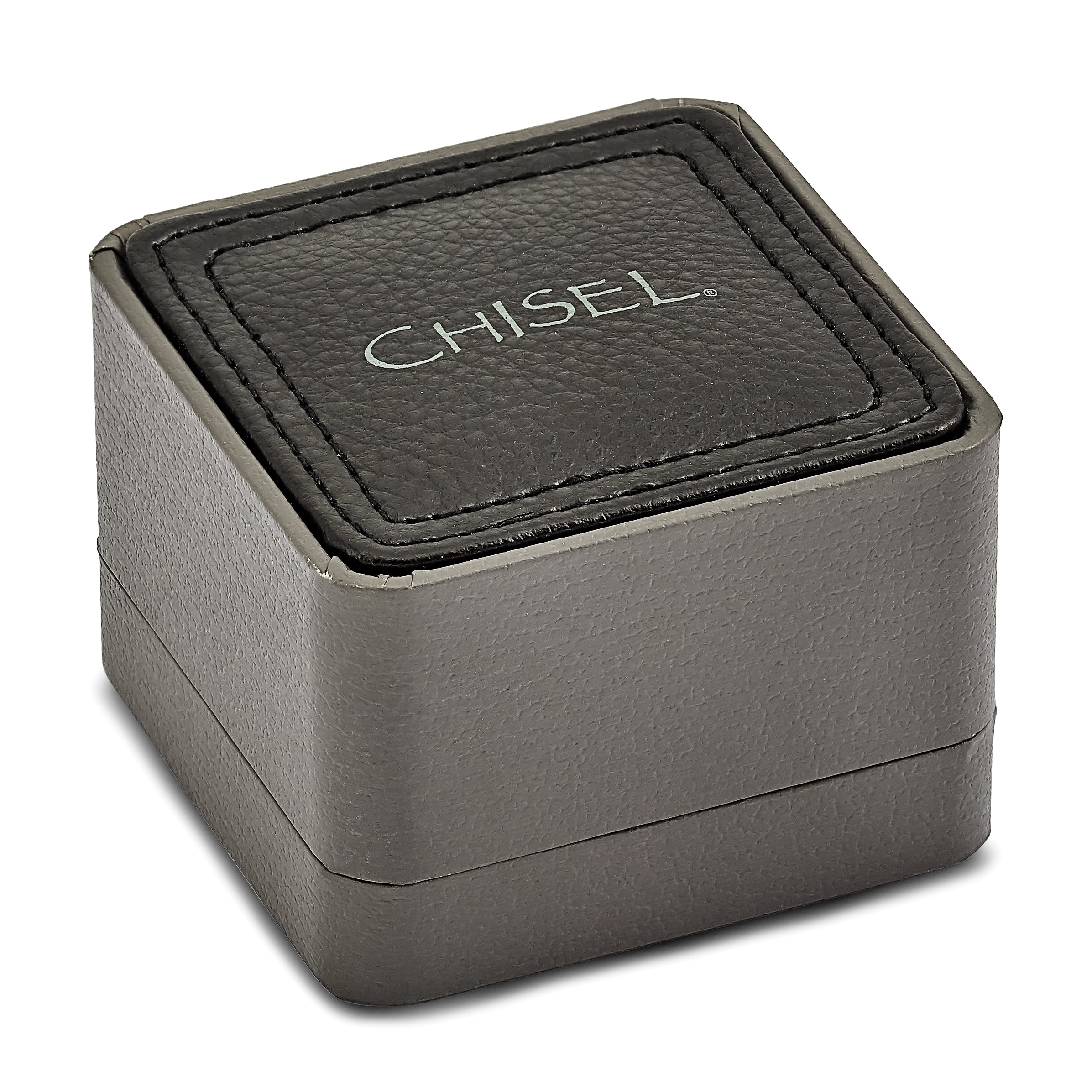 Stainless Steel Chisel Polished Square Cufflinks