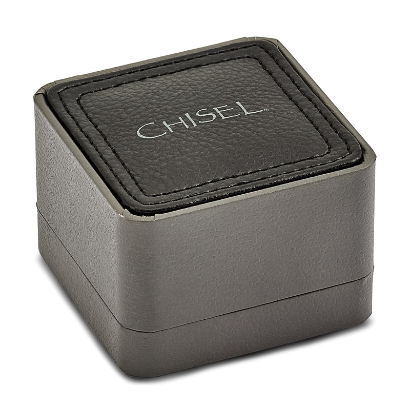 Stainless Steel Chisel Polished Square Cufflinks