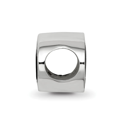 Sterling Silver Logoart 15.25mm Chi Omega Oval Greek Letters Bead