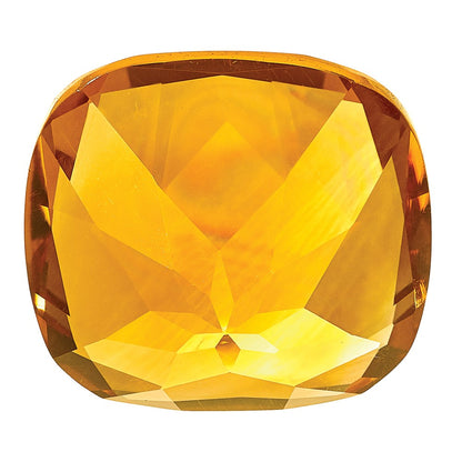 Gemstone Citrine Aa Quality 14X10mm Antique Cushion Long