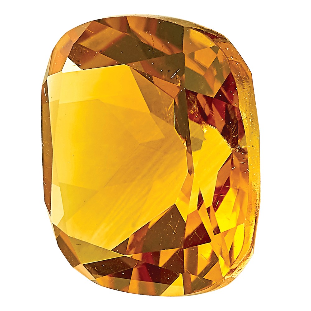 Gemstone Citrine Aa Quality 14X10mm Antique Cushion Long
