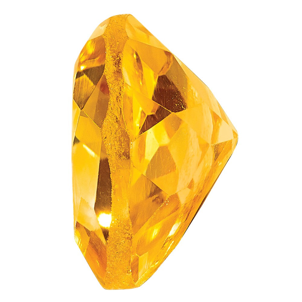 Gemstone Citrine Aa Quality 5mm Heart