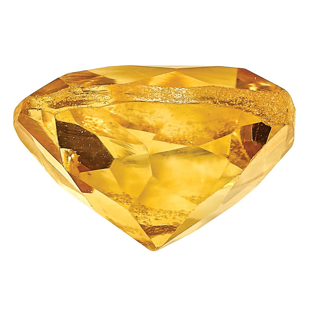 Gemstone Citrine Aa Quality 5mm Heart