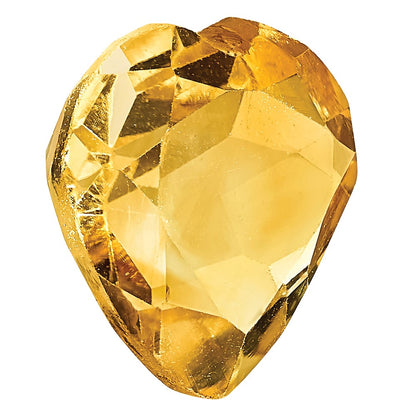 Gemstone Citrine Aa Quality 3mm Heart