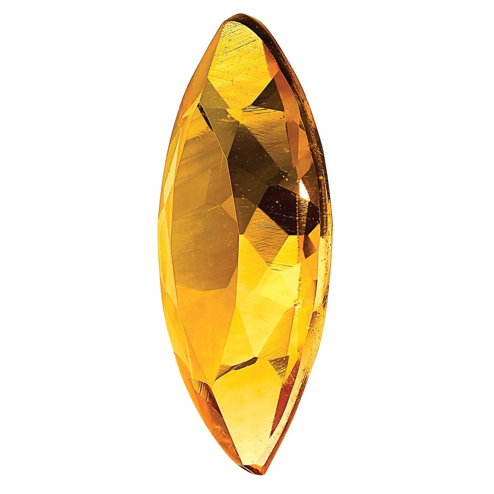 Gemstone Citrine Aa Quality 5X2.5mm Marquise
