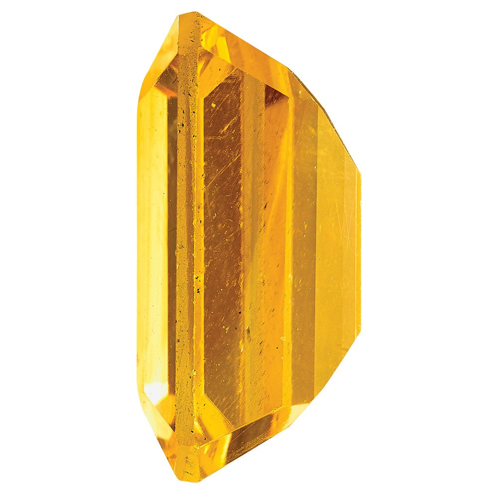 Gemstone Citrine Aa Quality 8X6mm Emerald Cut