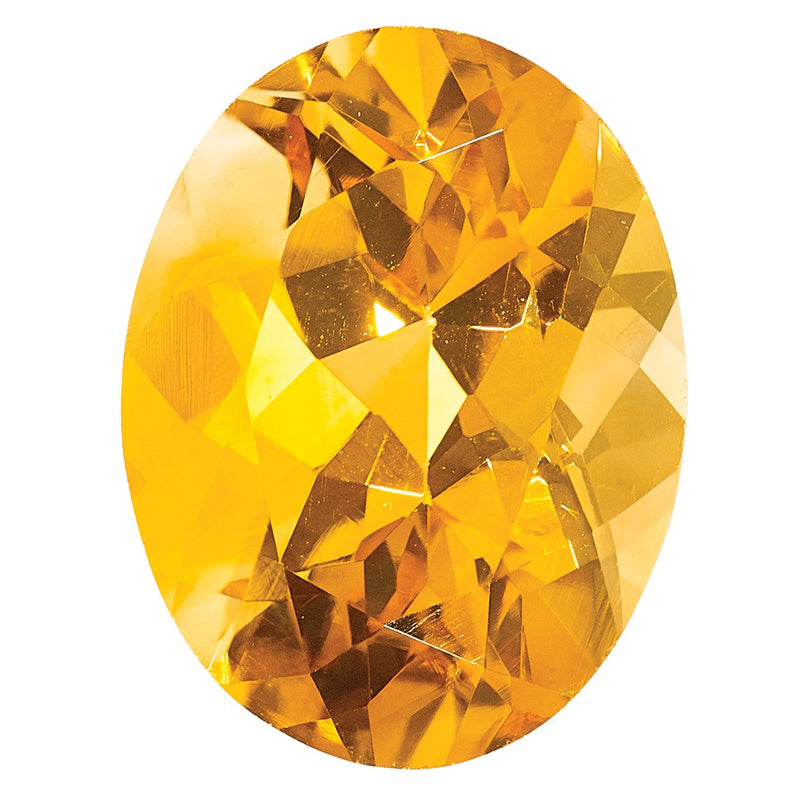 Gemstone Citrine Aa Quality 8X6mm Oval