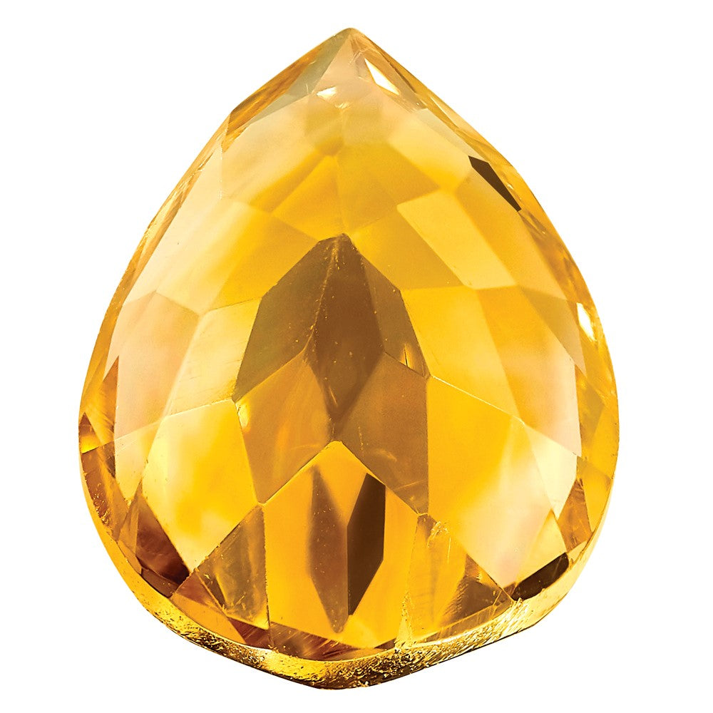 Gemstone Citrine Aa Quality 12X8mm Pear