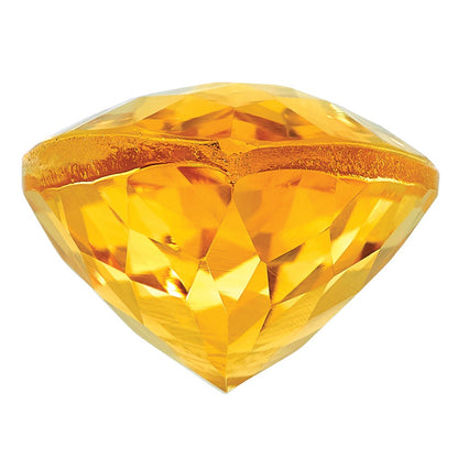 Gemstone Citrine Aa Quality 7X5mm Pear Checkerboard