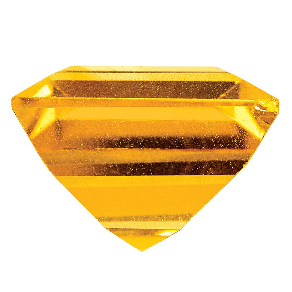 Gemstone Citrine Aa Quality 5mm Square Step-Cut