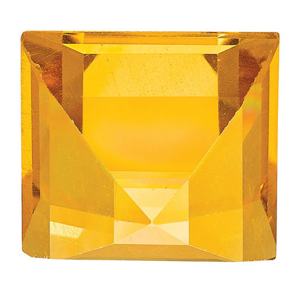 Gemstone Citrine Aa Quality 5mm Square Step-Cut
