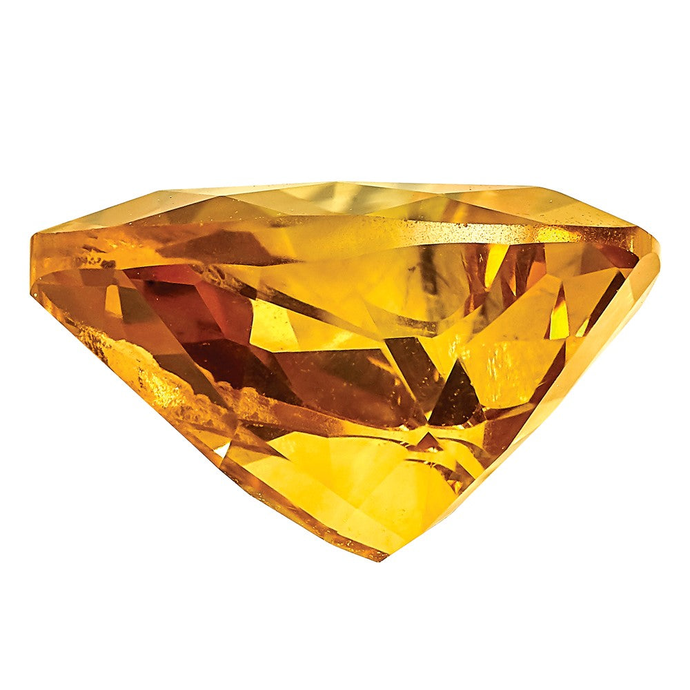 Gemstone Citrine Aa Quality 7mm Trillion