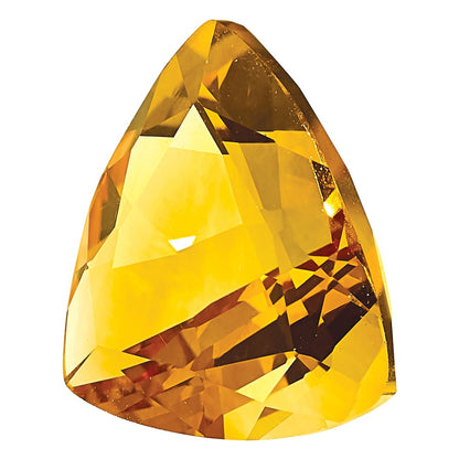 Gemstone Citrine Aa Quality 7mm Trillion