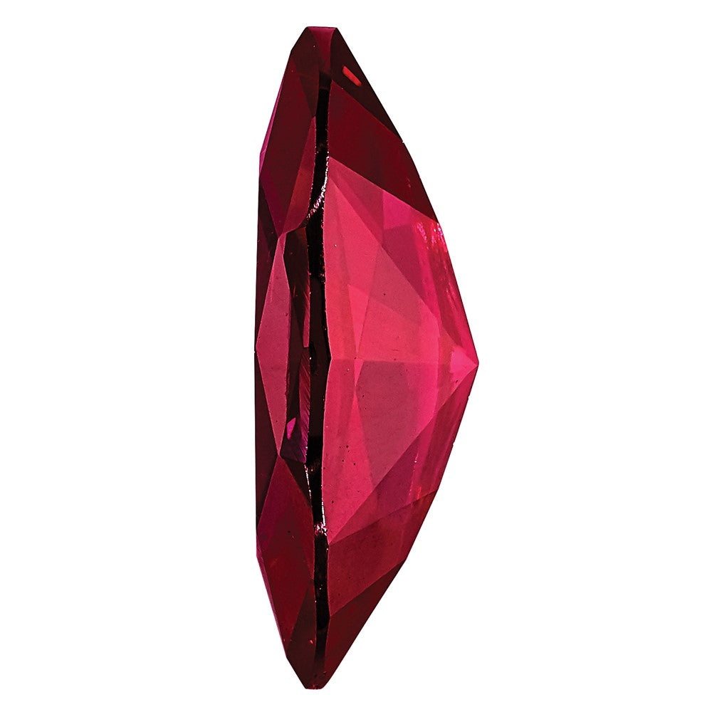 Gemstone Created Ruby 10X5mm Marquise