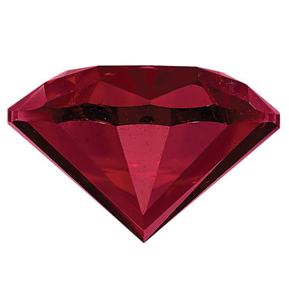 Gemstone Created Ruby 10X8mm Oval
