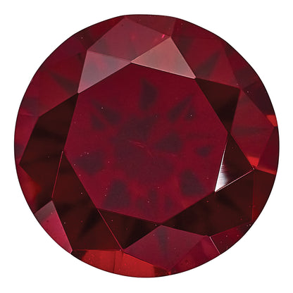 Gemstone Created Ruby 3.5mm Round