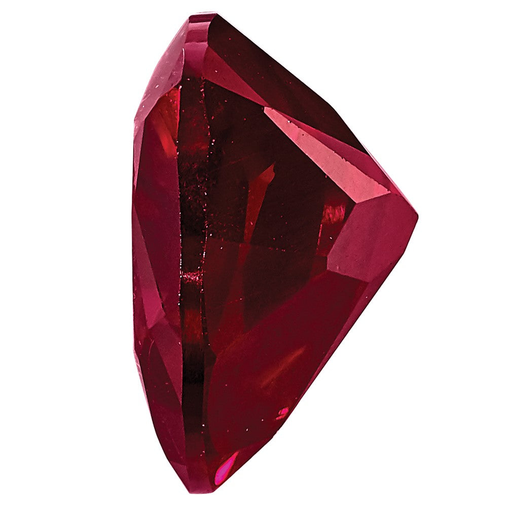 Gemstone Created Ruby 5mm Trillion