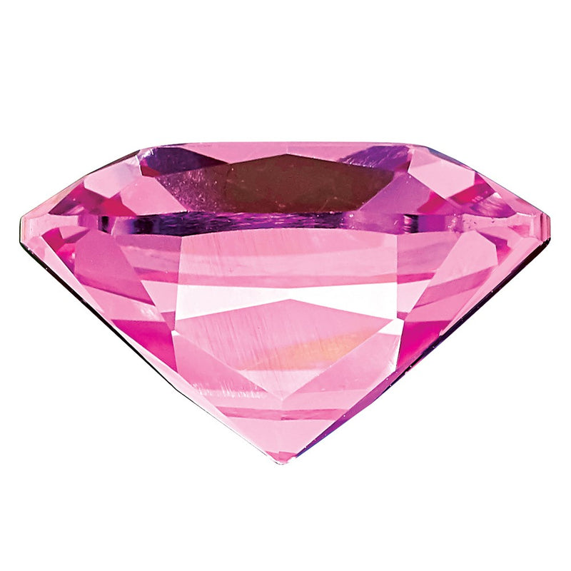 Gemstone Created Pink Sapphire 6mm Antique Cushion