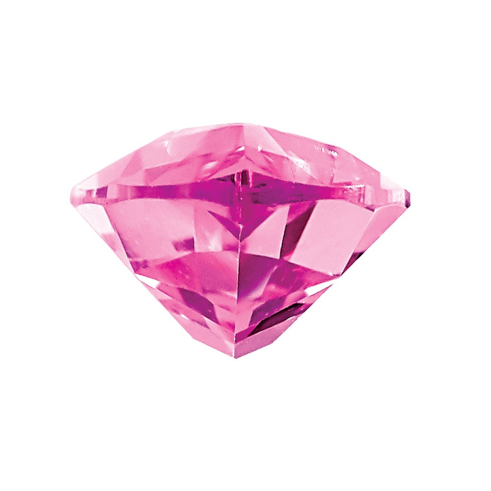 Gemstone Created Pink Sapphire 6X3mm Marquise