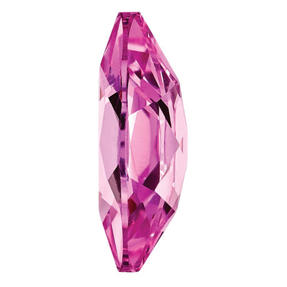 Gemstone Created Pink Sapphire 6X3mm Marquise
