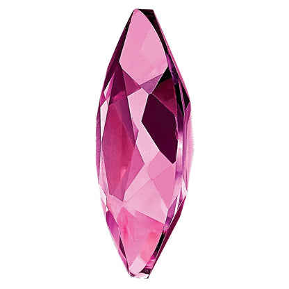 Gemstone Created Pink Sapphire 6X3mm Marquise