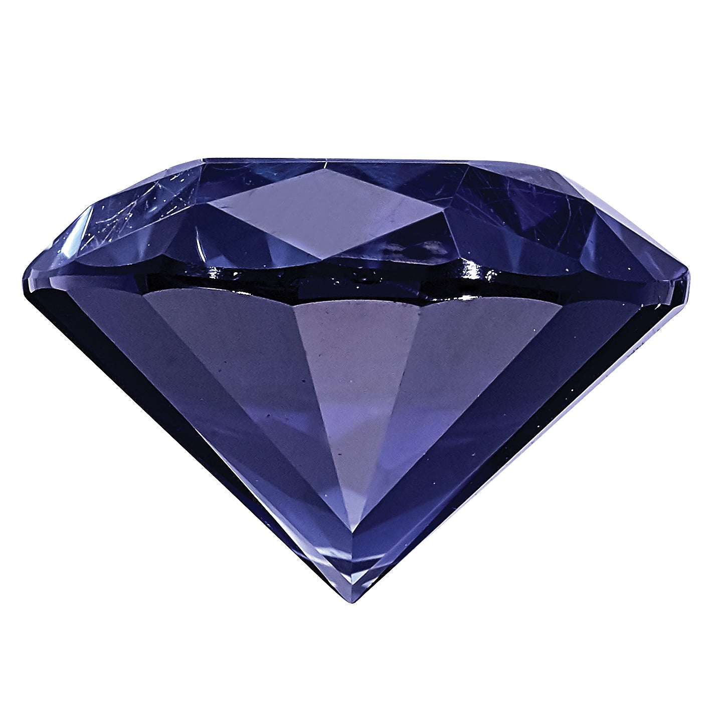 Gemstone Created Blue Sapphire 9X7mm Oval