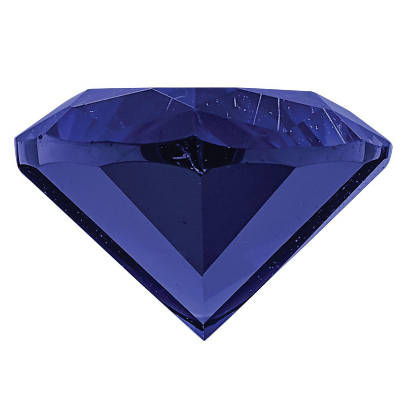 Gemstone Created Blue Sapphire 5X3mm Pear