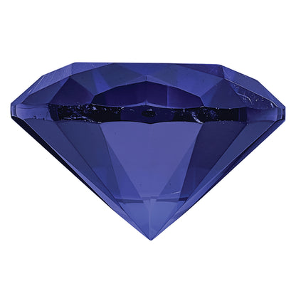 Gemstone Created Blue Sapphire 6.5mm Round