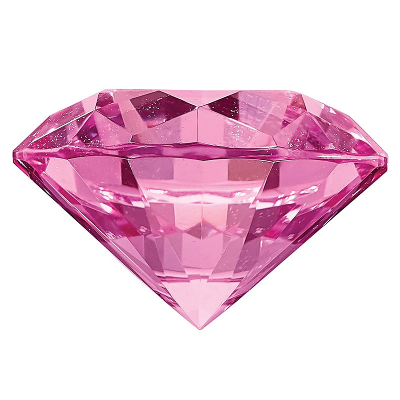 Gemstone Created Pink Sapphire 8mm Round