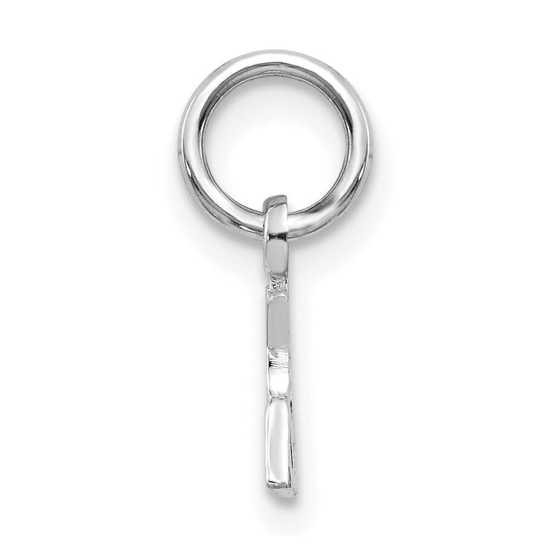 14K White Gold I Heart My Grandma Charm