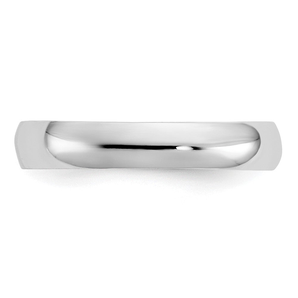 14K White Gold High Polished Toe Ring