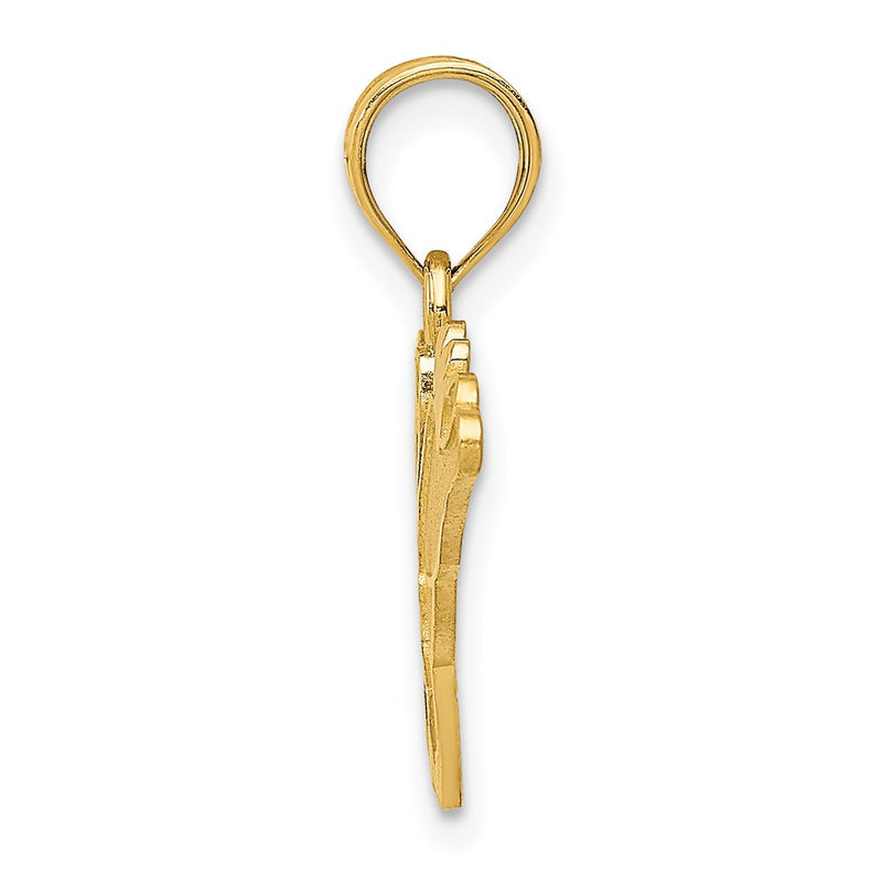 14K Yellow Gold Rabbit Charm