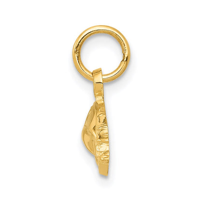 14K Yellow Gold Car Charm