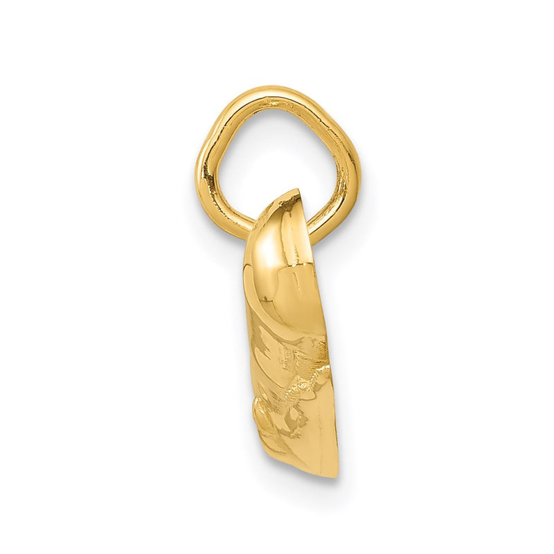 14K Yellow Gold Sperm Whale Charm