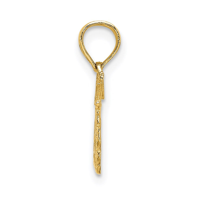 14K Yellow Gold Be My Valentine Charm