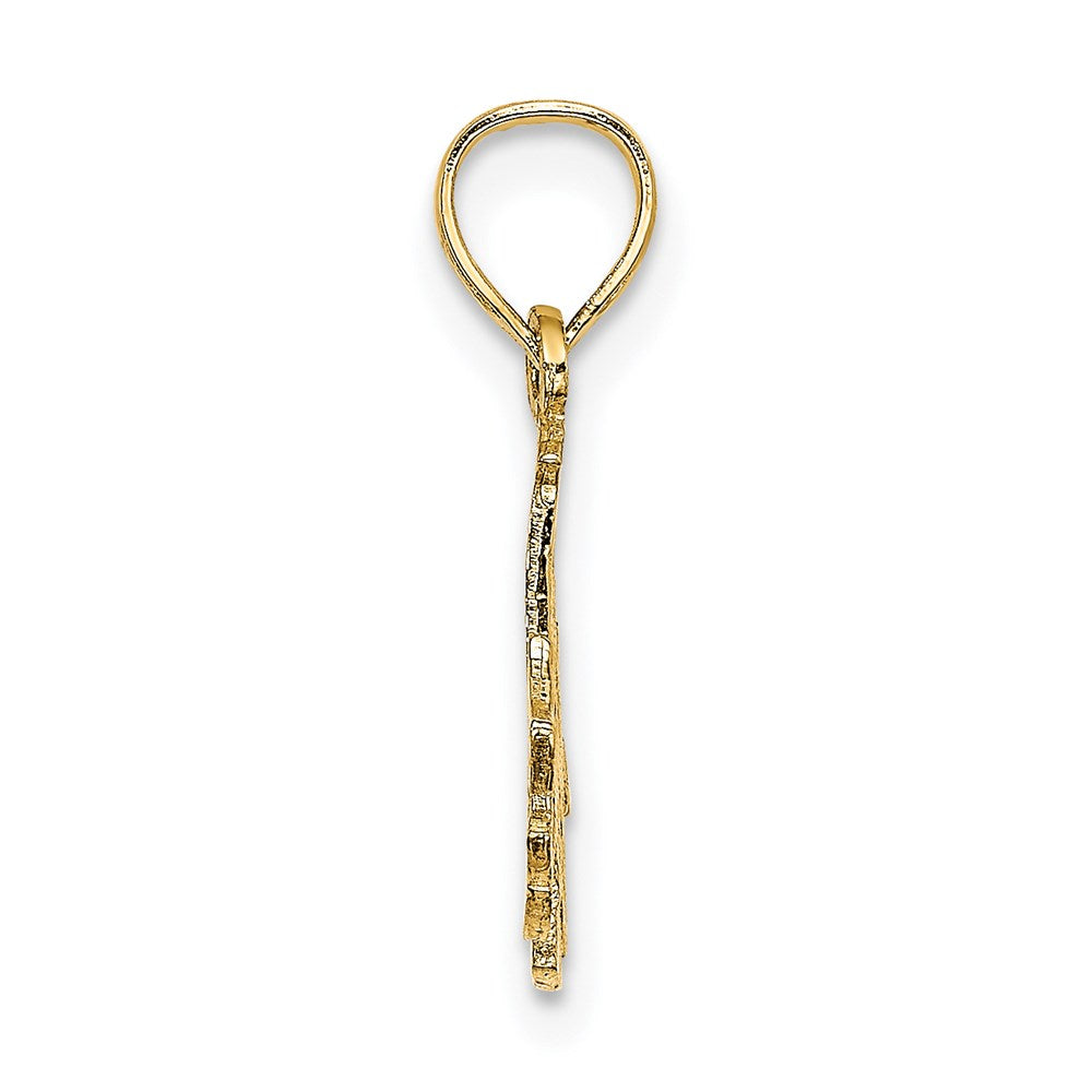 14K Yellow Gold #1 Mama Charm