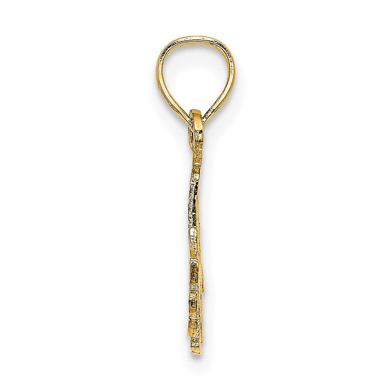 14K Yellow Gold #1 Mama Charm