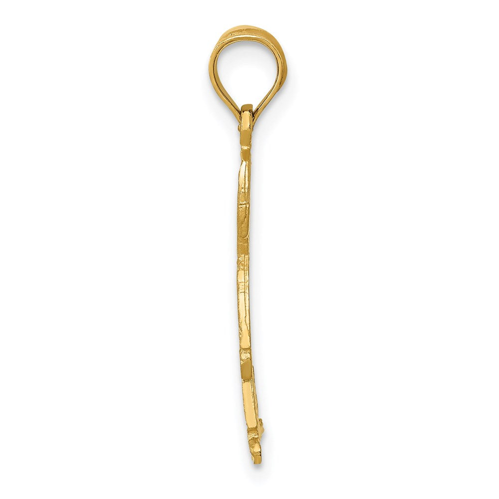 14K Yellow Gold Boy Charm
