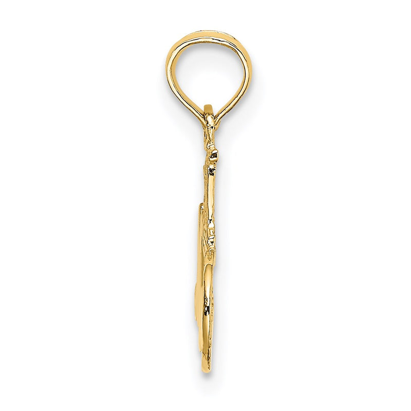 14K Yellow Gold #1 Mama Charm